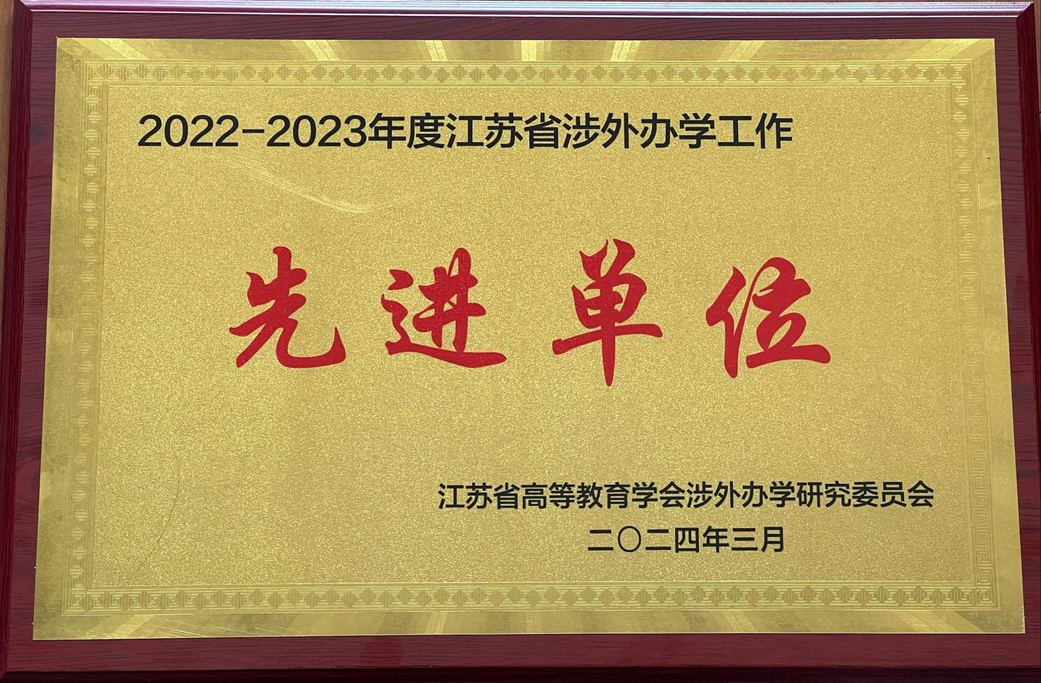 江苏省涉外办学工作先进单位奖牌.jpg