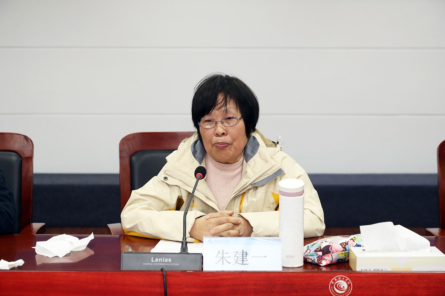 202303101678439023741221.jpg 许璞夫人朱建一教授发言2.JPG