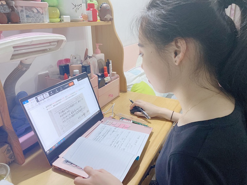 师范学院“汇爱成洋”支教团开展为期一个月的线上支教活动.jpg